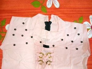 New Peach Colour Sexy Top For Women