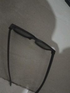 Clear Frame Glasses And 3d Glass