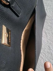 caprese Black Tote Bag