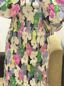Price Drop!! New H&amp;M Puff Sleeve Flower Dress