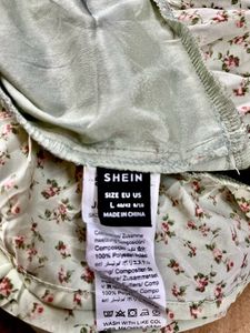 SHEIN MOD Ditsy Floral TieShoulder Cami Dress