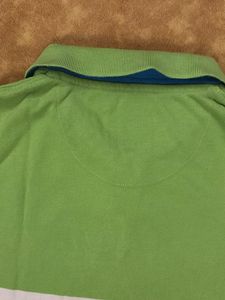 Multicoloured Casual Polo T Shirt