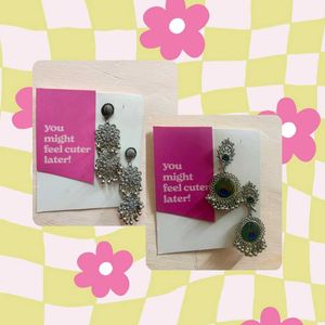 Combo Oxidised Earrings