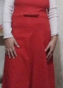 Dark Red 🔴 Frock Type
