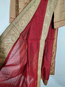 Nude And Maroon Kurta Ser (Women&#39;s)