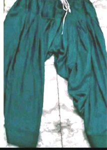 Crape Silk Pant Sea Green Colour