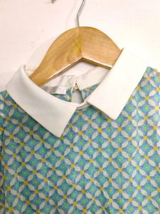 Promod Blue And White Top