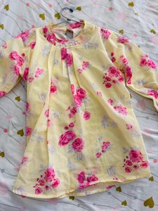 Dreamy Floral Partywear Top