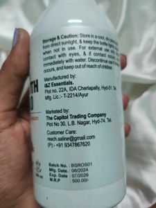 SALINE Glucose for Skin &amp; Hair