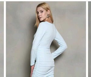 Stylish Blue Bodycon Dress