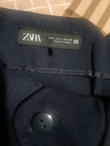 Zara high waisted pleated pants