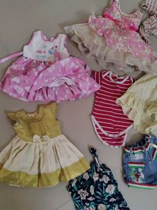 6 To 9 Months Baby Dress