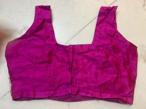 Pink &amp; Gold ready to wear saree