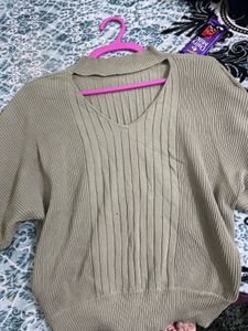 Sage Green Cutout Neck Top