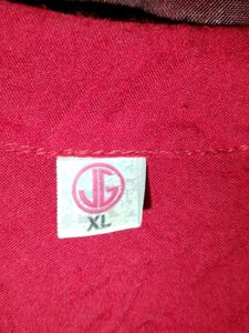 Red Chinkari Type Kurti