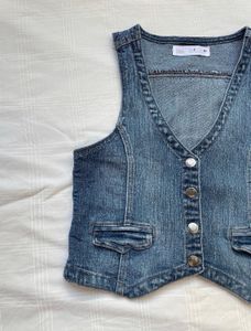 Denim vest