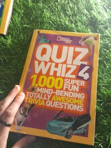 A Set Of 4 Books With Quizzes And Triva Questions.