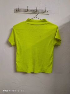Neon yellow top