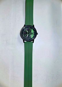 Artz Green Rotor Watch
