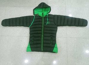 Stylish Green Padded Jacket