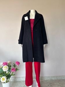 DARKEST NAVY BLUE OVERCOAT
