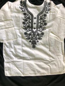 Elegant Embroidered Kurta