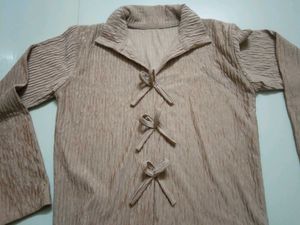 NUDE CROP TOP - For Women