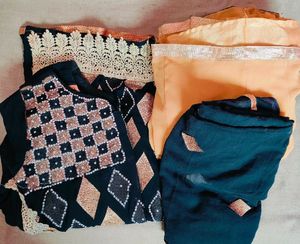 Pakistani Sharara Kurta Dupatta Set
