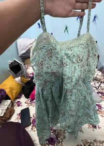 Floral Print Cami Top