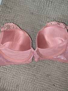 Pink Lace Bra
