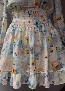 Floral Print Mini Dress