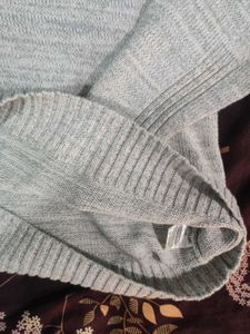 Adidas orignal Stylish Grey Button-Up Sweater