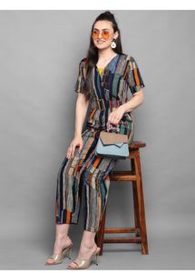 Striped Jumpsuit
