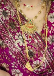New Mharoon Saree With Blouse