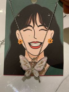 Butterfly Pendant Necklace