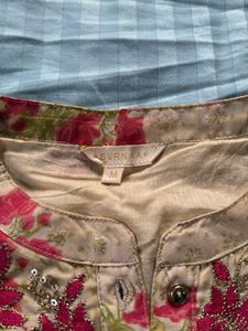 Floral Embroidered Kurta