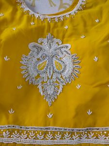Gold Colour Kurta Set