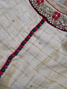 Heavy Bandhani Gharara Kurta Set