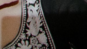 A Georgette Black Tunic