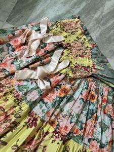 Floral Maxi Dress (high end brand)