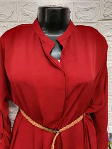 Imported Free Size Maroon Top
