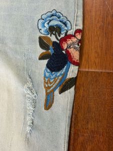 Embroidered Denim Jeans From South Africa