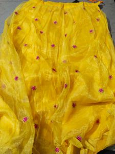 Yellow Lehanga Choli
