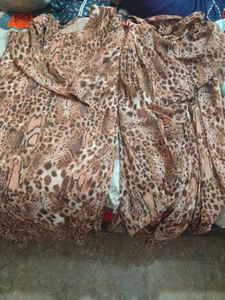 Combo 4 Suit Floral Print Long Sleeve Dress No Co