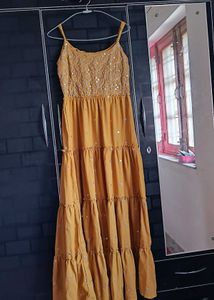 Vishudh Yellow Anarkali