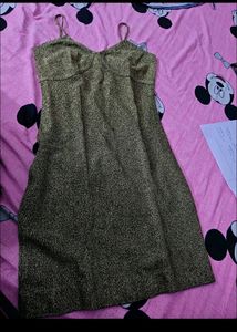 Shimmer Golden Dresses