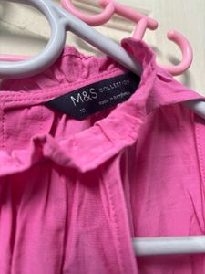 Pink Sleeveless Top