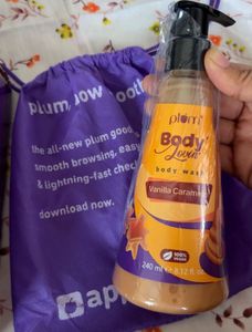 Plum lovin Vanilla Caramello Body Wash🎀🎀