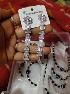 Dangling Crystal Earrings