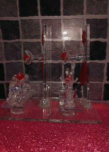 Vintage Glass Showpieces